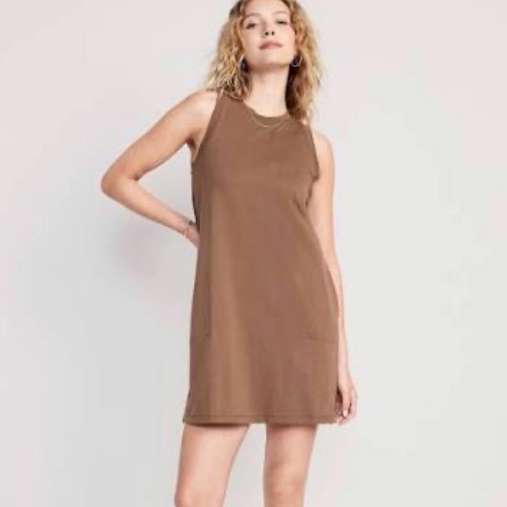 Old Navy Brown Tank Dress